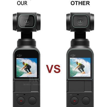 2pcs / set Handheld Camera Stabilizer Screen Film Protective Film Gimbal Cover Accessories Compatible with DJI OSMO Pocket