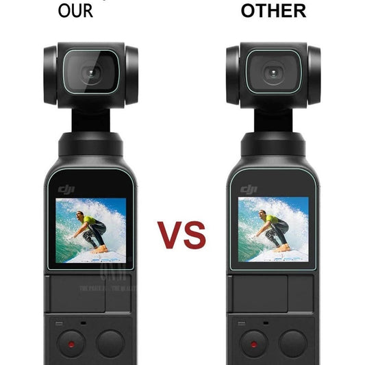 2pcs / set Handheld Camera Stabilizer Screen Film Protective Film Gimbal Cover Accessories Compatible with DJI OSMO Pocket