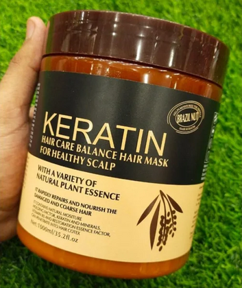 Keratin Hair Mask Keratin Hair Treatment Straighten Hair For Hair 500 ML