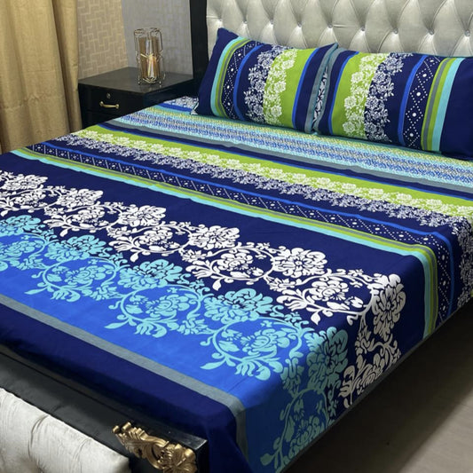 BeQuest High-Quality Soft Cotton Bed Sheet in Top Famous Colors
